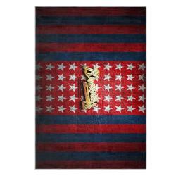 mlb atlanta braves area rug non slip baseball carpet home decor gift idea for fans ab74