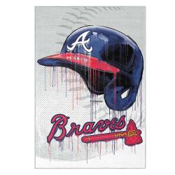 mlb atlanta braves area rug non slip baseball carpet home decor gift idea for fans ab81