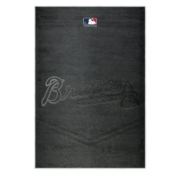 mlb atlanta braves area rug non slip baseball carpet home decor gift idea for fans ab85