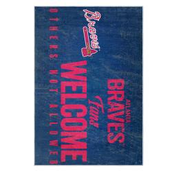 mlb atlanta braves area rug non slip baseball carpet home decor gift idea for fans ab93