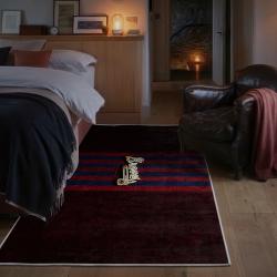 mlb atlanta braves area rug non slip baseball carpet home decor gift idea for fans bedroom ab110