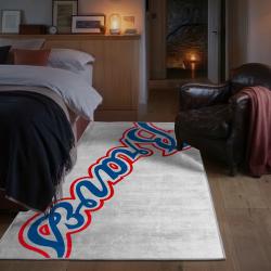 mlb atlanta braves area rug non slip baseball carpet home decor gift idea for fans bedroom ab122