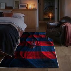mlb atlanta braves area rug non slip baseball carpet home decor gift idea for fans bedroom ab144