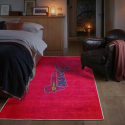 mlb atlanta braves area rug non slip baseball carpet home decor gift idea for fans bedroom ab174