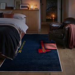 mlb atlanta braves area rug non slip baseball carpet home decor gift idea for fans bedroom ab177