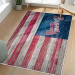 mlb atlanta braves area rug non slip baseball carpet home decor gift idea for fans living room ab107