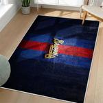 mlb atlanta braves area rug non slip baseball carpet home decor gift idea for fans living room ab124