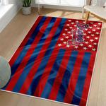 mlb atlanta braves area rug non slip baseball carpet home decor gift idea for fans living room ab4