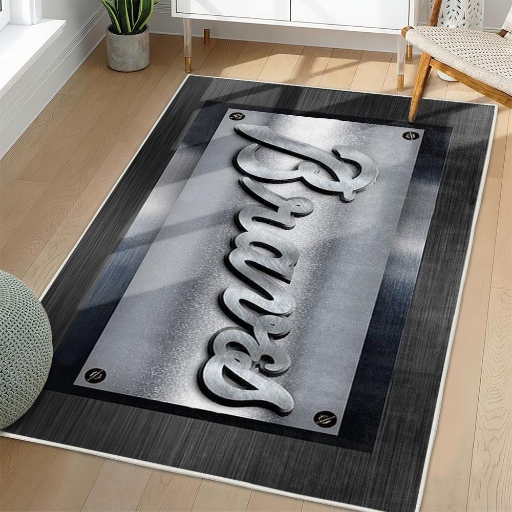 MLB Atlanta Braves Area Rug Non-Slip Baseball Carpet Home Decor Gift Idea For Fans AB48 mlb atlanta braves area rug non slip baseball carpet home decor gift idea for fans living room ab48