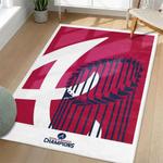 mlb atlanta braves area rug non slip baseball carpet home decor gift idea for fans living room ab50