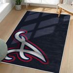 mlb atlanta braves area rug non slip baseball carpet home decor gift idea for fans living room ab51