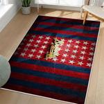 mlb atlanta braves area rug non slip baseball carpet home decor gift idea for fans living room ab74