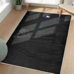 mlb atlanta braves area rug non slip baseball carpet home decor gift idea for fans living room ab85
