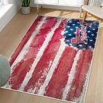 mlb atlanta braves area rug non slip baseball carpet home decor gift idea for fans living room ab87