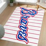 mlb atlanta braves area rug non slip baseball carpet home decor gift idea for fans living room ab90