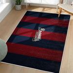 mlb atlanta braves area rug non slip baseball carpet home decor gift idea for fans living room ab91