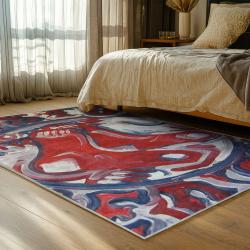 mlb boston red sox baseball team logo sport carpet area rug home decor gift bedroom brs112