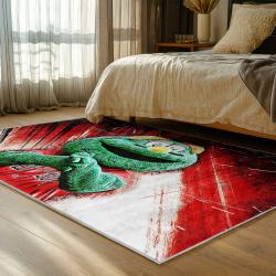 mlb boston red sox baseball team logo sport carpet area rug home decor gift bedroom brs139