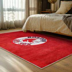 mlb boston red sox baseball team logo sport carpet area rug home decor gift bedroom brs197