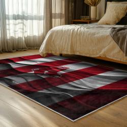 mlb boston red sox baseball team logo sport carpet area rug home decor gift bedroom brs230