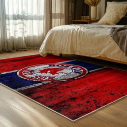 mlb boston red sox baseball team logo sport carpet area rug home decor gift bedroom brs94