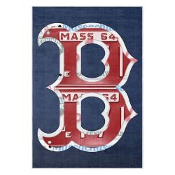 mlb boston red sox baseball team logo sport carpet area rug home decor gift brs107