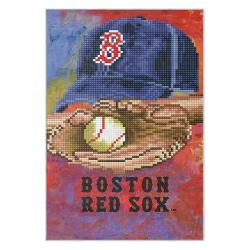 mlb boston red sox baseball team logo sport carpet area rug home decor gift brs128