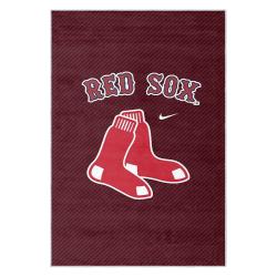 mlb boston red sox baseball team logo sport carpet area rug home decor gift brs136