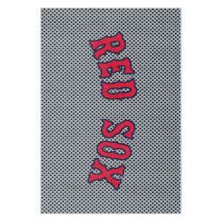 mlb boston red sox baseball team logo sport carpet area rug home decor gift brs141