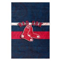 mlb boston red sox baseball team logo sport carpet area rug home decor gift brs154
