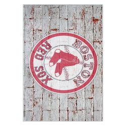 mlb boston red sox baseball team logo sport carpet area rug home decor gift brs156