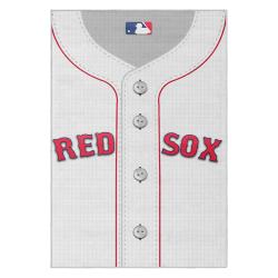 mlb boston red sox baseball team logo sport carpet area rug home decor gift brs178