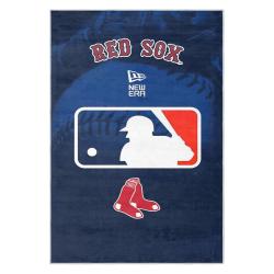 mlb boston red sox baseball team logo sport carpet area rug home decor gift brs199