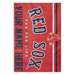 mlb boston red sox baseball team logo sport carpet area rug home decor gift brs202