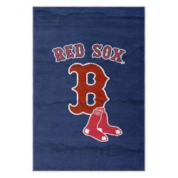 mlb boston red sox baseball team logo sport carpet area rug home decor gift brs203