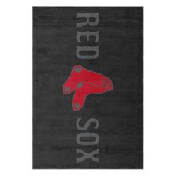 mlb boston red sox baseball team logo sport carpet area rug home decor gift brs207