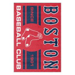 mlb boston red sox baseball team logo sport carpet area rug home decor gift brs211