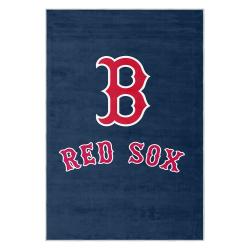 mlb boston red sox baseball team logo sport carpet area rug home decor gift brs212
