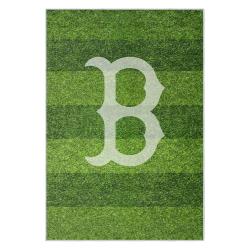 mlb boston red sox baseball team logo sport carpet area rug home decor gift brs214