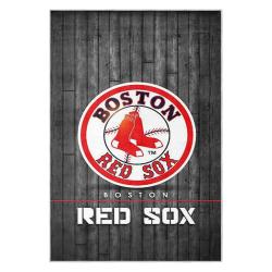mlb boston red sox baseball team logo sport carpet area rug home decor gift brs217