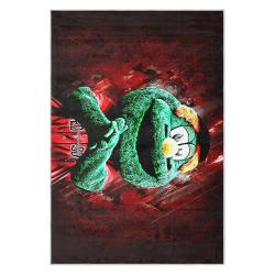 mlb boston red sox baseball team logo sport carpet area rug home decor gift brs233