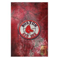 mlb boston red sox baseball team logo sport carpet area rug home decor gift brs242