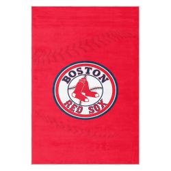 mlb boston red sox baseball team logo sport carpet area rug home decor gift brs255