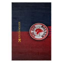 mlb boston red sox baseball team logo sport carpet area rug home decor gift brs258