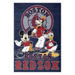mlb boston red sox baseball team logo sport carpet area rug home decor gift brs266