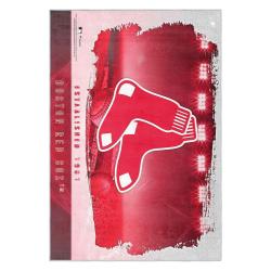 mlb boston red sox baseball team logo sport carpet area rug home decor gift brs275