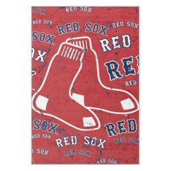 mlb boston red sox baseball team logo sport carpet area rug home decor gift brs87