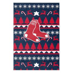 mlb boston red sox baseball team logo sport carpet area rug home decor gift brs90