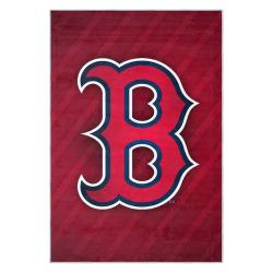 mlb boston red sox baseball team logo sport carpet area rug home decor gift brs96