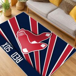 MLB Boston Red Sox Baseball Team Logo Sport Carpet Area Rug Home Decor Gift BRS104